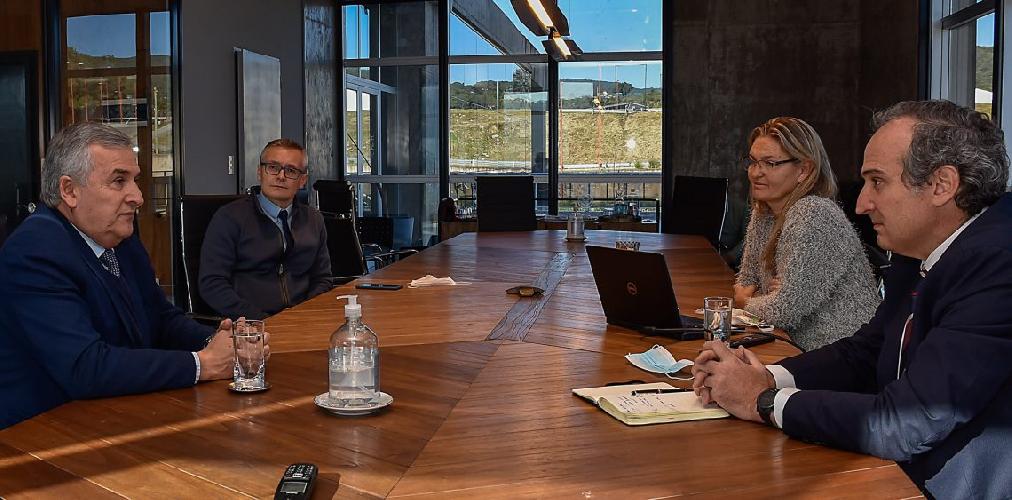 El Gobernador Gerardo Morales se reunió con Martín Pérez de Sola y CEO de Sales de Jujuy