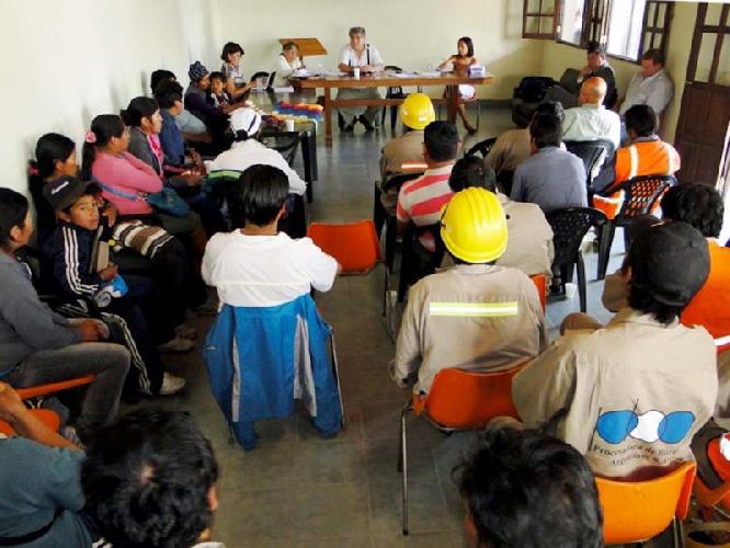 Avances en proyecto minero