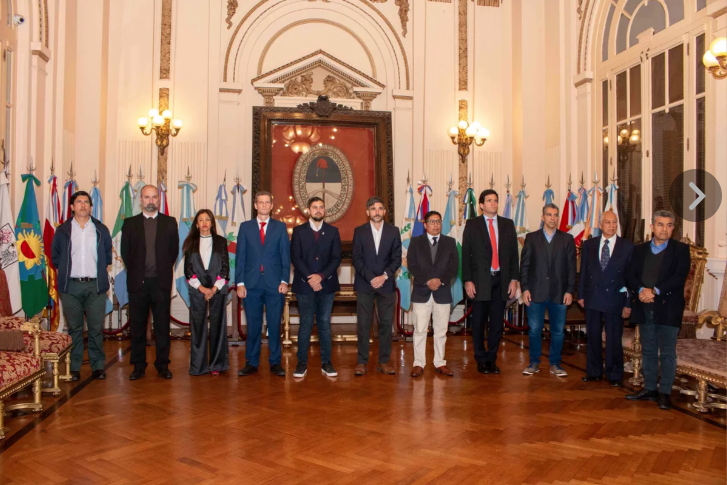 Conmemoración . Se conmemoró el día de la Minería en la Argentina