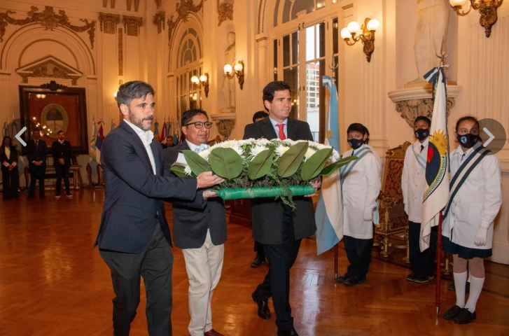 Conmemoración . Se conmemoró el día de la Minería en la Argentina