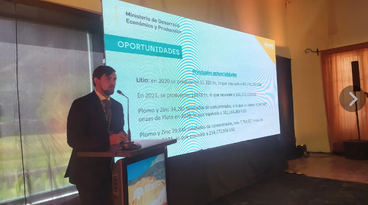 Economía y Producción. Producción presente en evento de Macro sobre minería