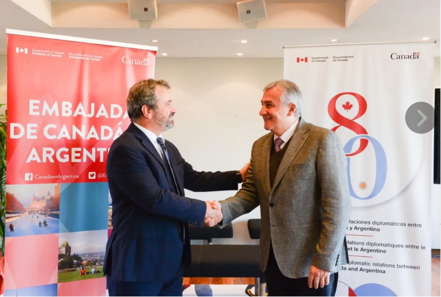 Minería . Morales y el Embajador de Canadá preparan la participación de Jujuy en la Convención Minera de Toronto