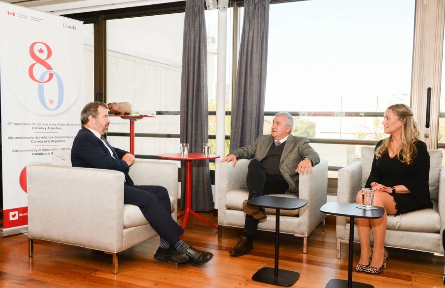 Minería . Morales y el Embajador de Canadá preparan la participación de Jujuy en la Convención Minera de Toronto