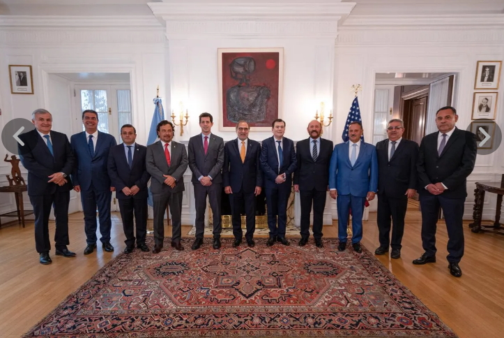 Misión comercial e institucional. Morales expuso proyectos jujeños de inversión y desarrollo ante think tanks de Estados Unidos