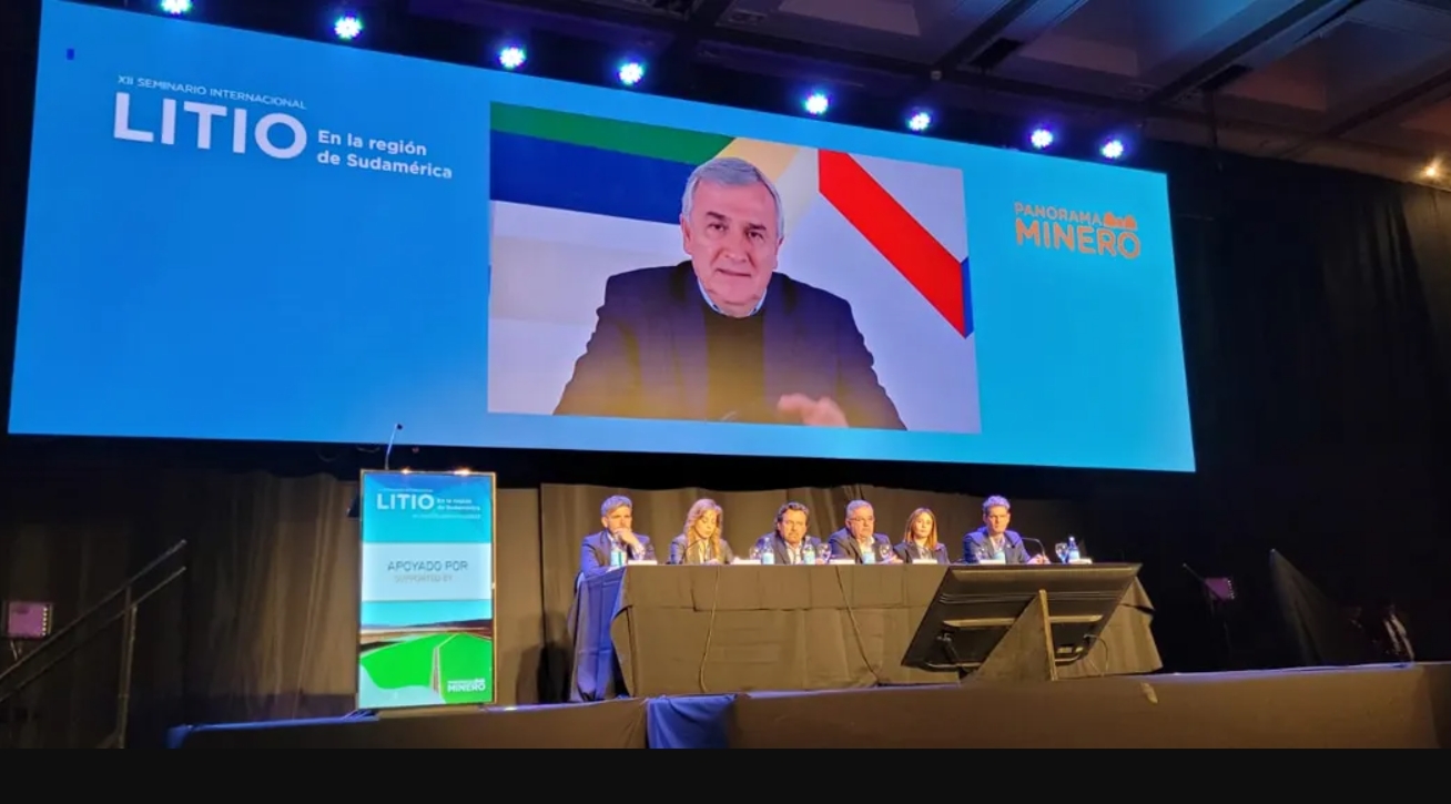 Morales mostró la proyección de desarrollo sustentable del litio