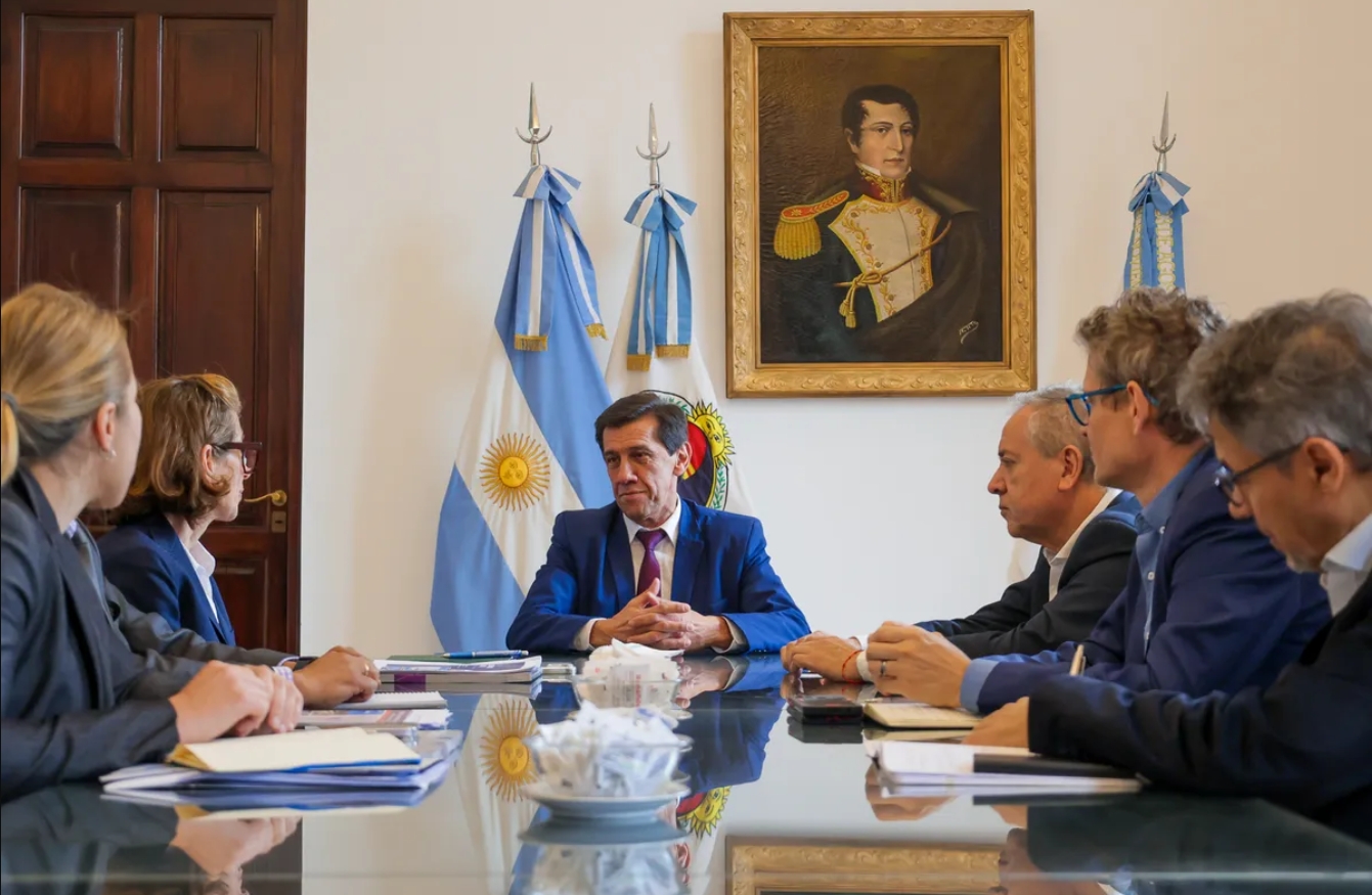 Gestión. La Provincia busca financiamiento para proyectos mineros y obras hídricas