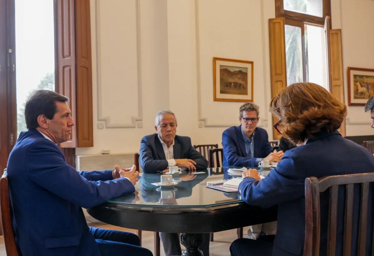 Gestión. La Provincia busca financiamiento para proyectos mineros y obras hídricas