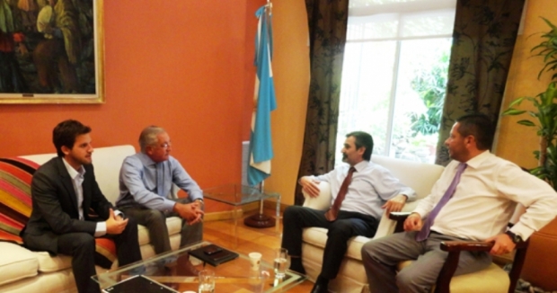 Mayoral se reunió con el presidente de OFEMI